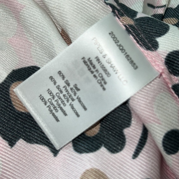 Veronica Beard Hawken Floral Tiered Silk Blend Minidress - Picture 6 of 8